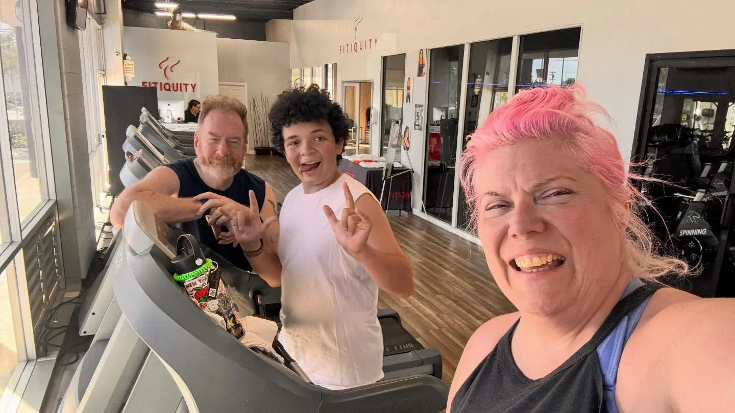 A family that trains together stays together!

❤️💪🔥⭐️❤️

My training partners today. So much fun. Kid wants to make it a regular thing Thursdays before Karate-heck yeah!

@devbowman, @fitiquity, @_raychkay, #changemeansgrowth, #trainingwithmyboys, 