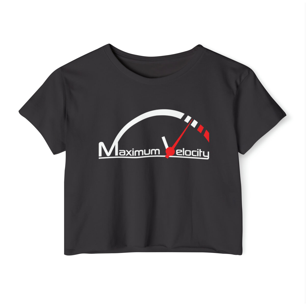 Maximum Velocity Apparel Logo Crop Top