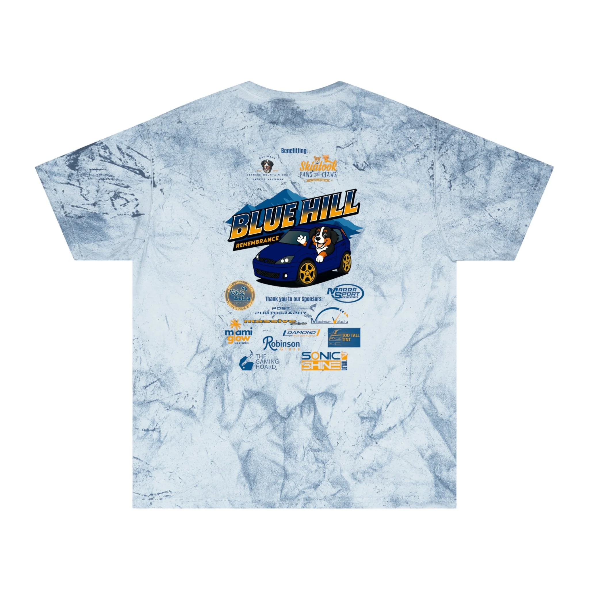 Blue Hill Remembrance - Tie Dye Tee