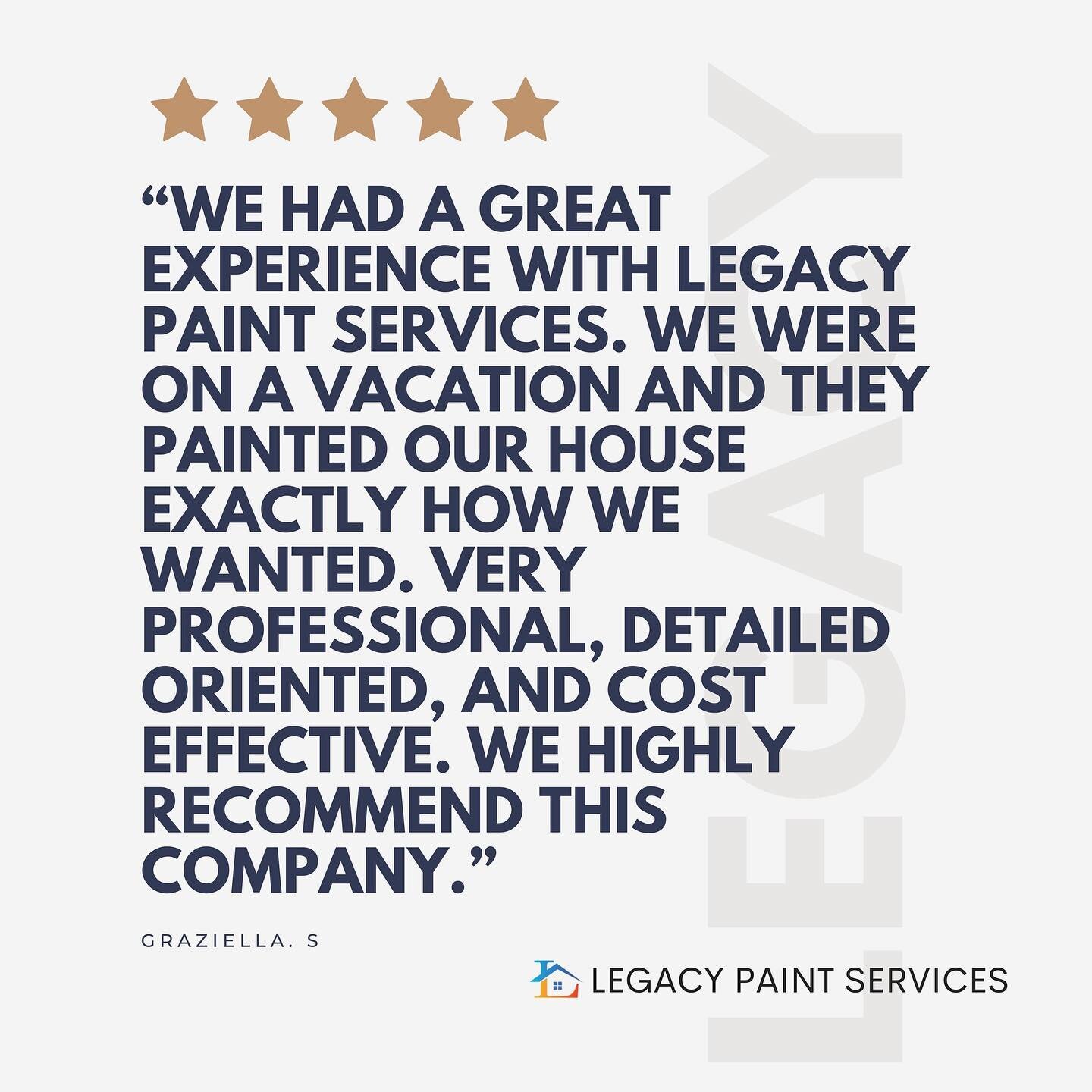Kind words from a recent client! Thank you for the 5 star review! ⭐️⭐️⭐️⭐️⭐️