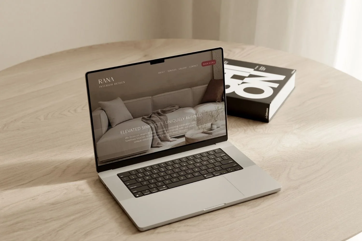 Brand Identity and Website Design for Rana Interior Design, Sydney | By Indeko Creative