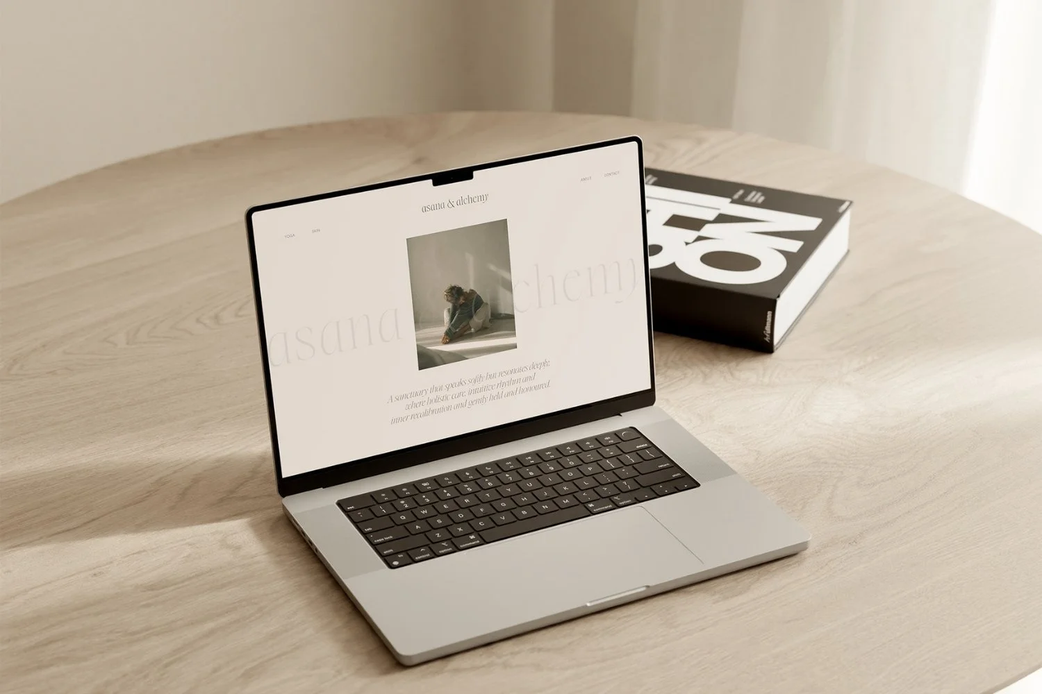 Brand Identity and Website Design for Asana and Alchemy Yoga, Victoria | By Indeko Creative