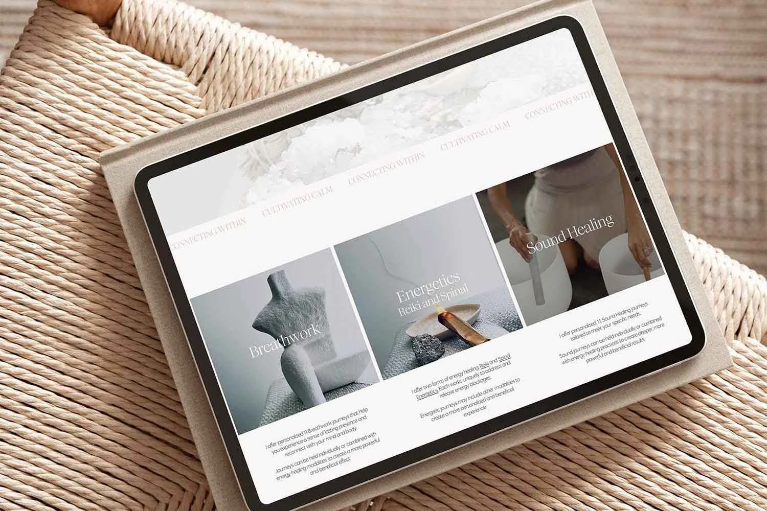 Brand Identity and Website Design for EK Holistic Living, Melbourne | By Indeko Creative