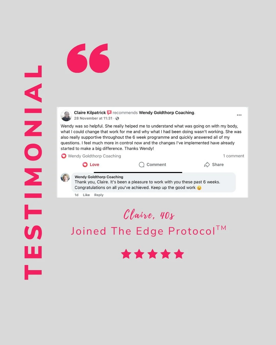 She didn&rsquo;t need another program.

She needed someone to explain what was happening in her body - and what to actually do about it.

Inside The Edge Protocol, we mapped the real issue:

&rarr; Why what used to work&hellip; wasn&rsquo;t
&rarr; Wh