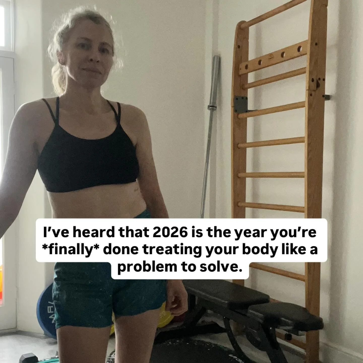 I&rsquo;ve heard 2026 is the year you&rsquo;re *finally* done treating your body like a problem to solve.

If that&rsquo;s you - welcome! 🙌 You&rsquo;re in the right place.

Even if you&rsquo;re not exactly sure what&rsquo;s off&hellip; you know som