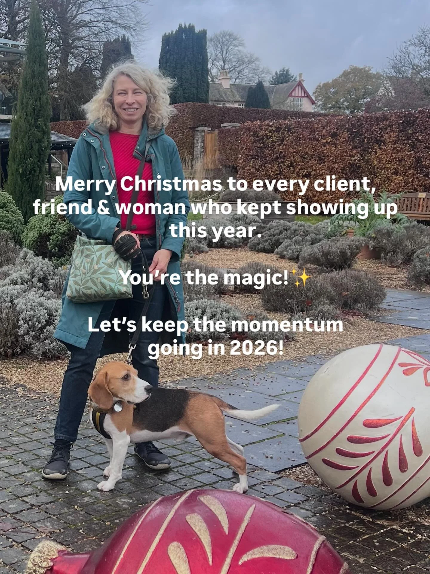Merry Christmas to past and present clients, friends and to you here on socials! Thank you for your support this past year🎄

And wishing you only good things in the New Year - health, strength, clarity, consistency. 

To every client who trusted me 