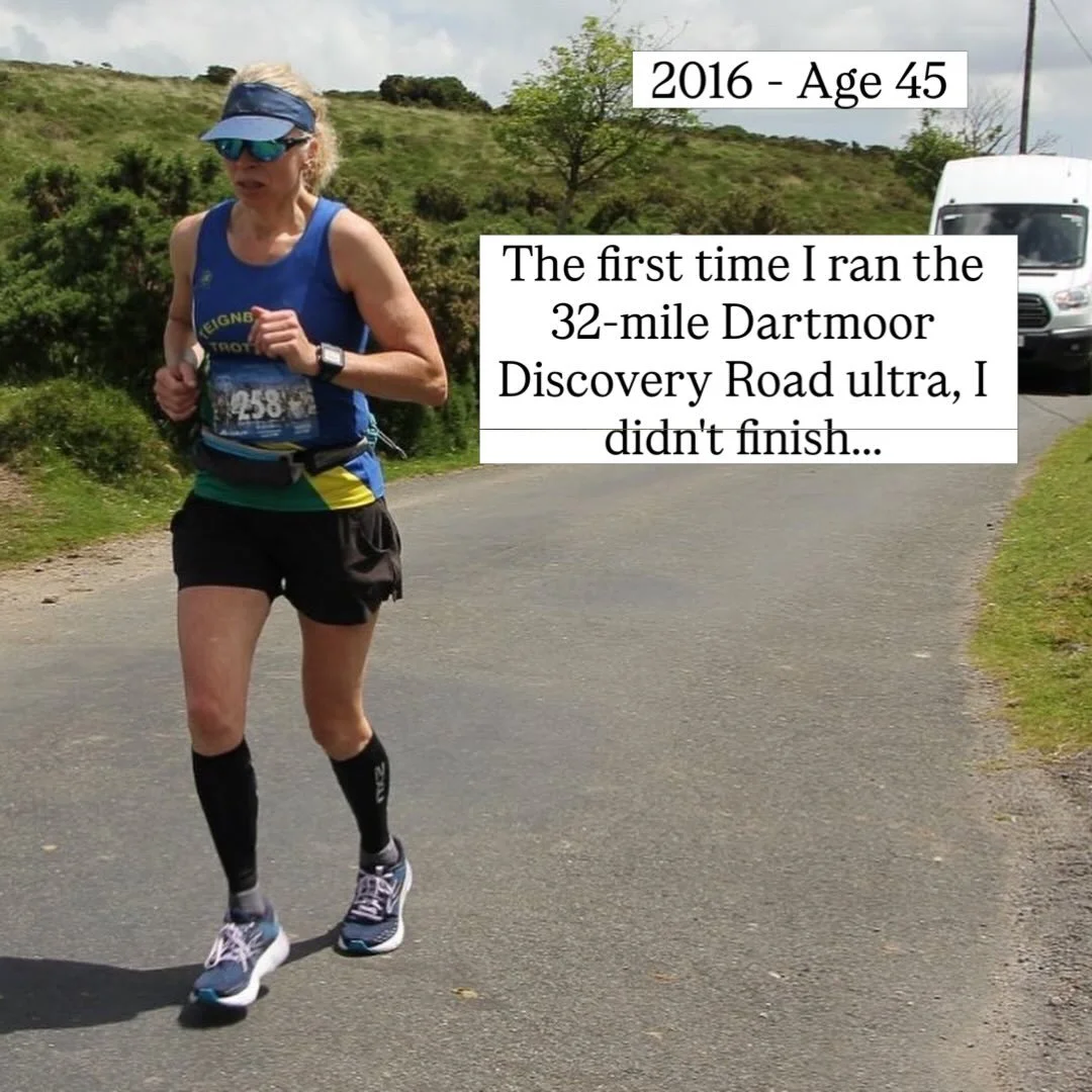The first time I ran the 32-mile Dartmoor Discovery ultra in 2016, I didn&rsquo;t finish.

In 2021, now in a new age category, I went back. 

Trained properly, ran well, felt good, went home. Didn&rsquo;t hang around for the results because I assumed