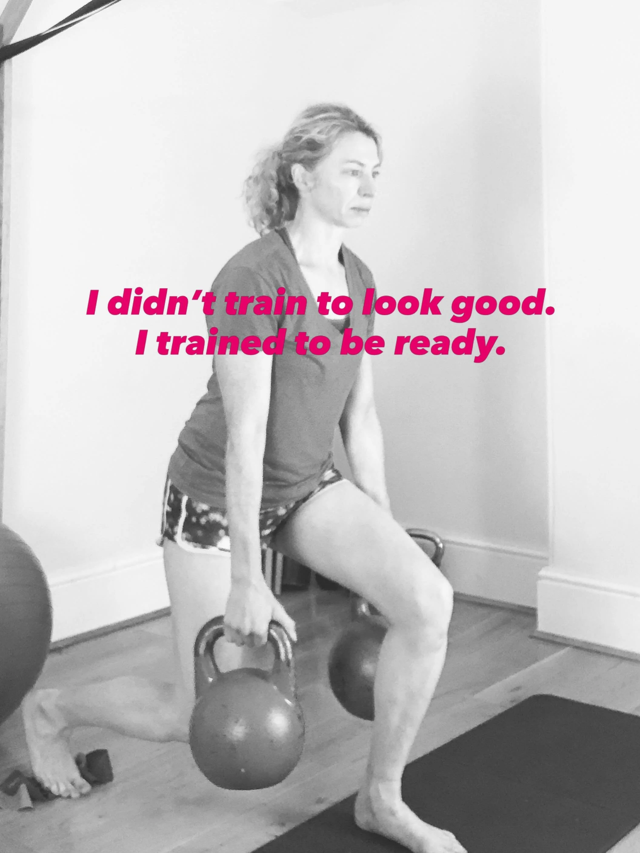 For 11 months I trained without telling him why.

He knew I was running. A lot. But he didn&rsquo;t know what I was building toward.

Three times a week, quietly, alongside the running. Strength work in the background. 

Two weeks after I moved out a