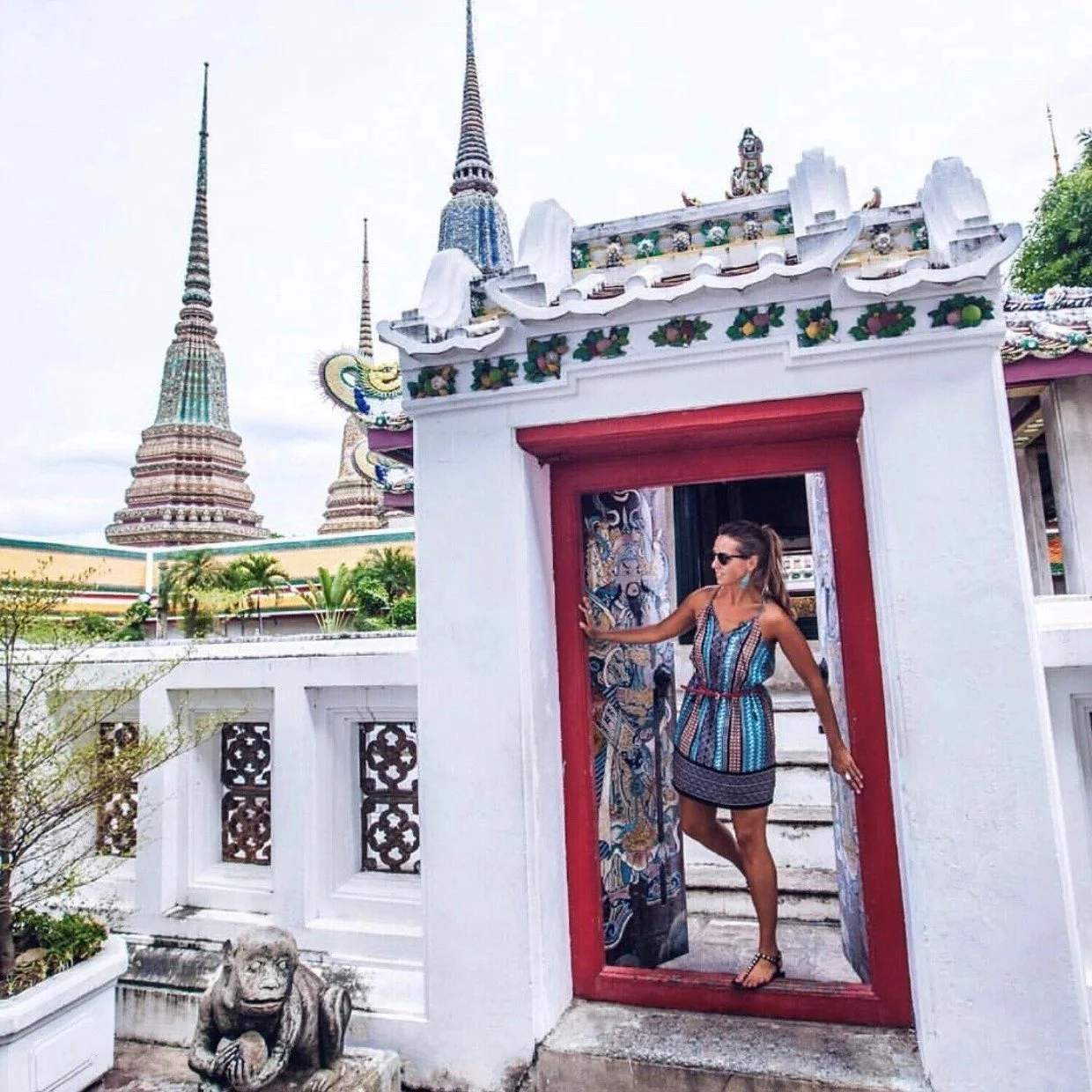 In Wat Pho, Bangkok