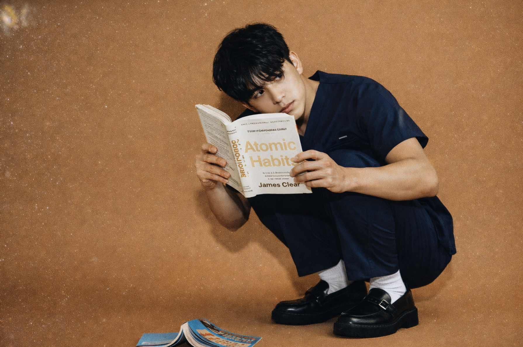 book, atomic habits, new year, habits