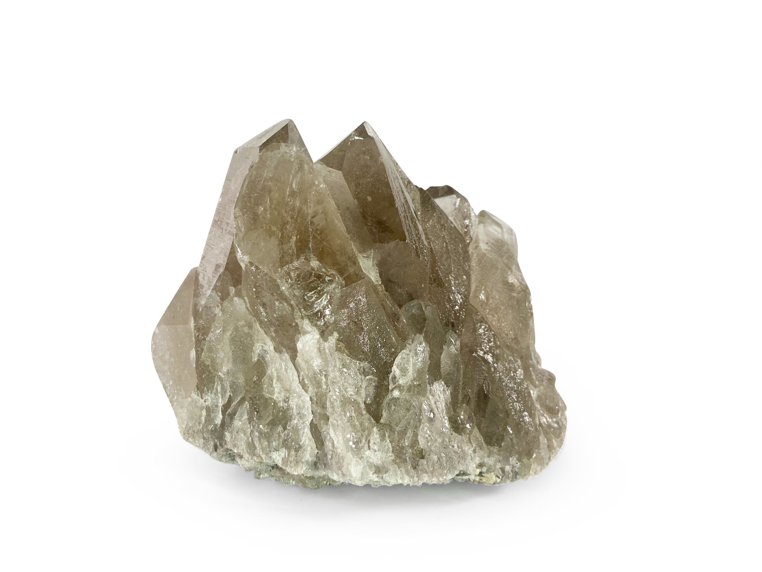 Smoky Quartz Cluster