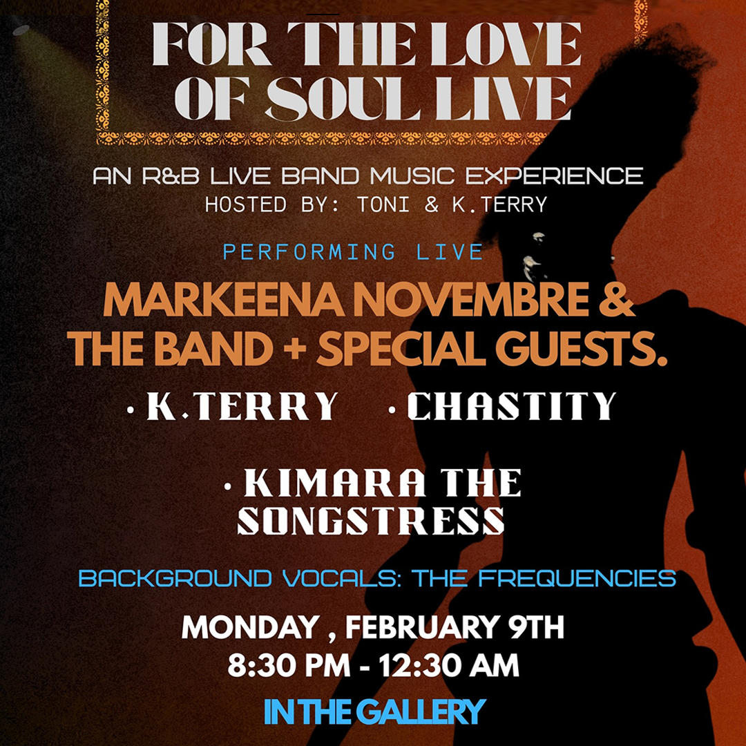 FOR THE LOVE OF SOUL LIVE 