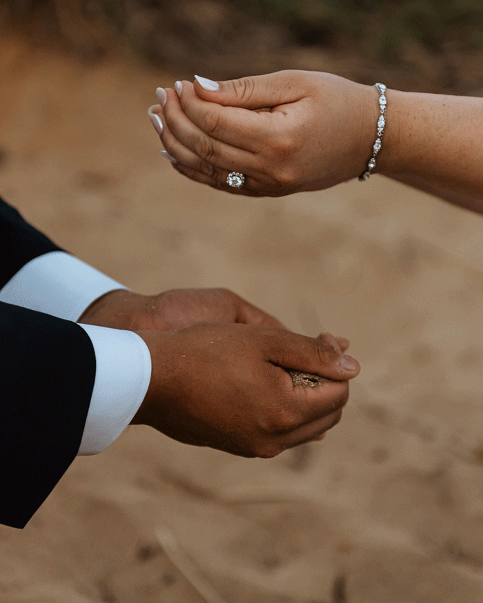 Romantic Beach Wedding at Sugar Beach Events in Maui, Hawaii