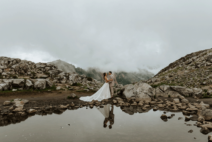 Intimate Ethereal Wedding in the Washington Cascades