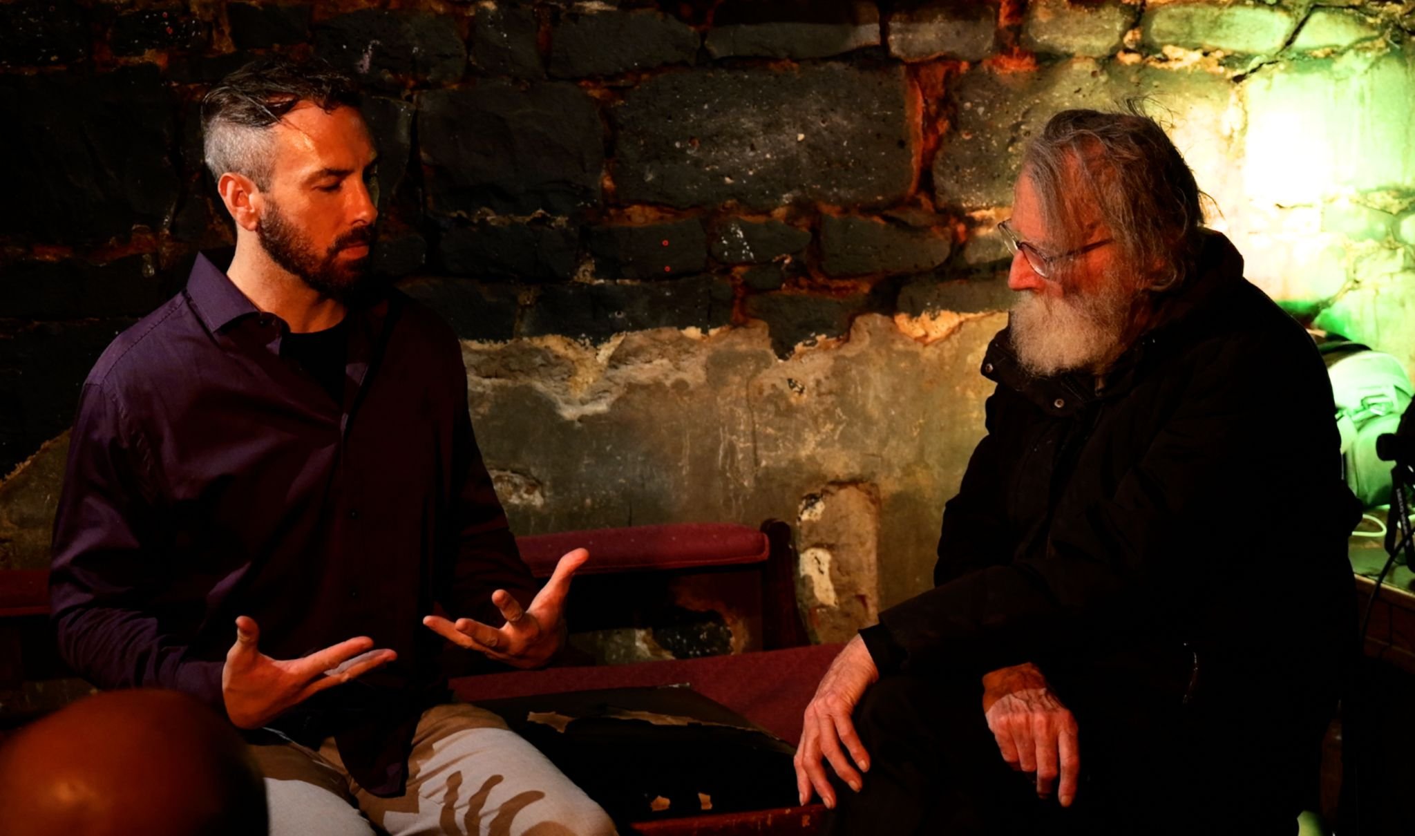 Dialogue at Caz Reitop's