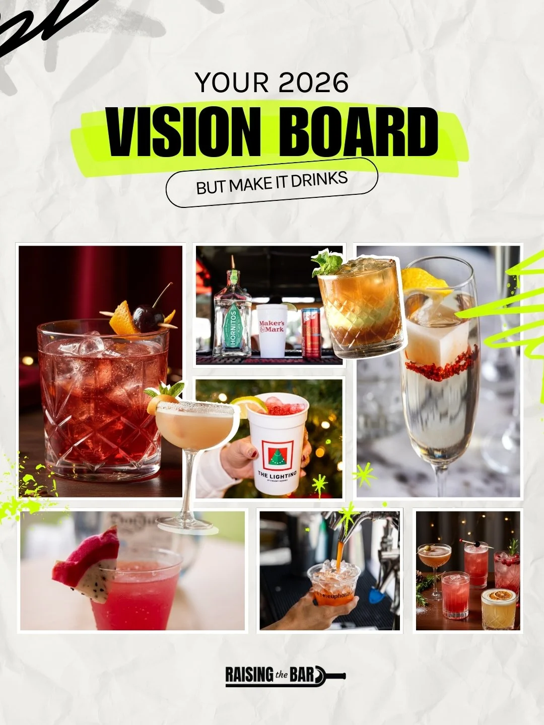 Your 2026 vision board&hellip; but make it drinks ✨

Are you the Main Character Espresso Martini, the Reset Era Mocktail, or forever the Fun Friend Paloma?

Tell us who you are in the comments, and remember&hellip; we&rsquo;ll bring every version of 