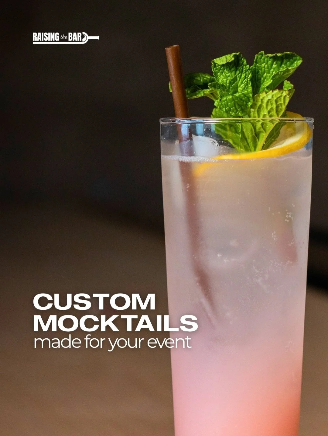 From concept to pour.

For the dos Run Club in Miami, we created a custom mocktail designed around clean hydration and flavor&mdash;the Strawberry Lemon Spritz.

At RTB, we don&rsquo;t just serve drinks: we design menus tailored to your event, your g