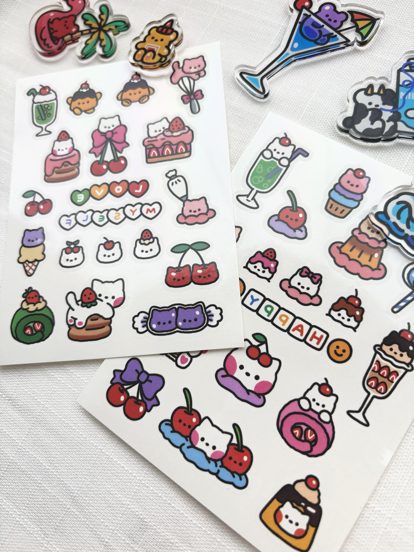 Temporary Tattoo Sticker_Dessert