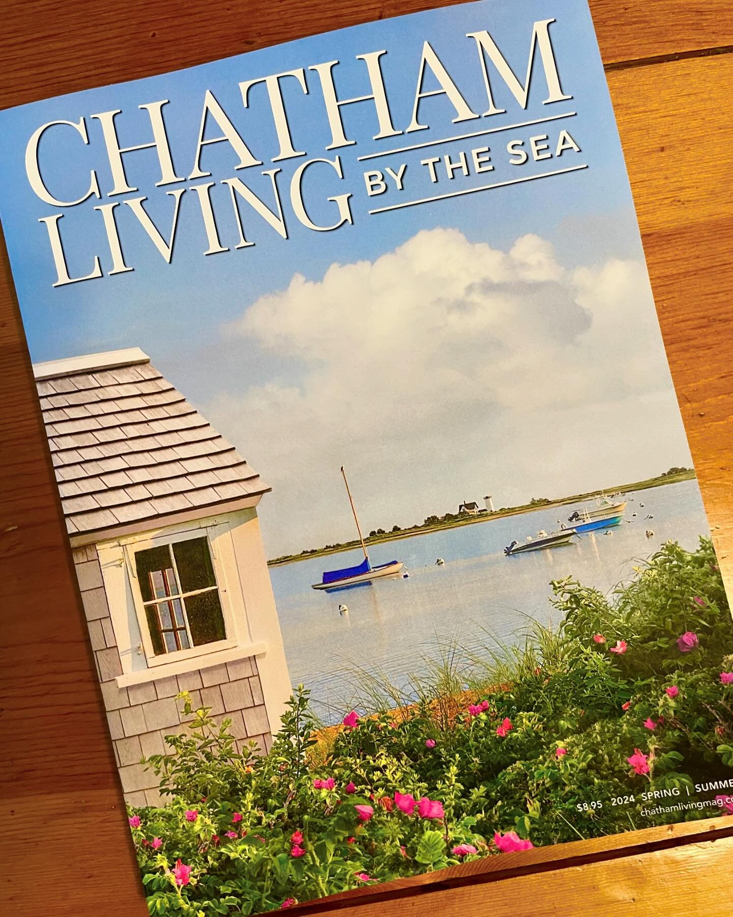 The new iissue of Chatham Living By the Sea magazine&hellip; we stopped by the launch party last evening and this issue is full of great stories and photos &hellip;including one of an engagement aboard Hannah last summer!

From the story: &ldquo;&lsq