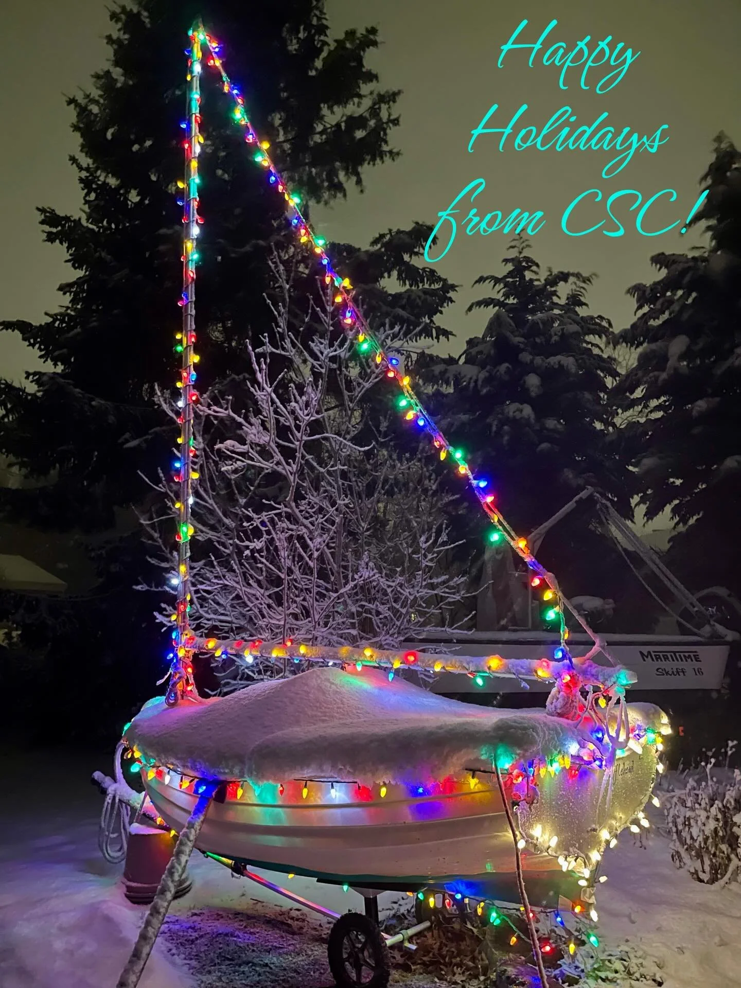 Wishing you and yours the joy of the season.