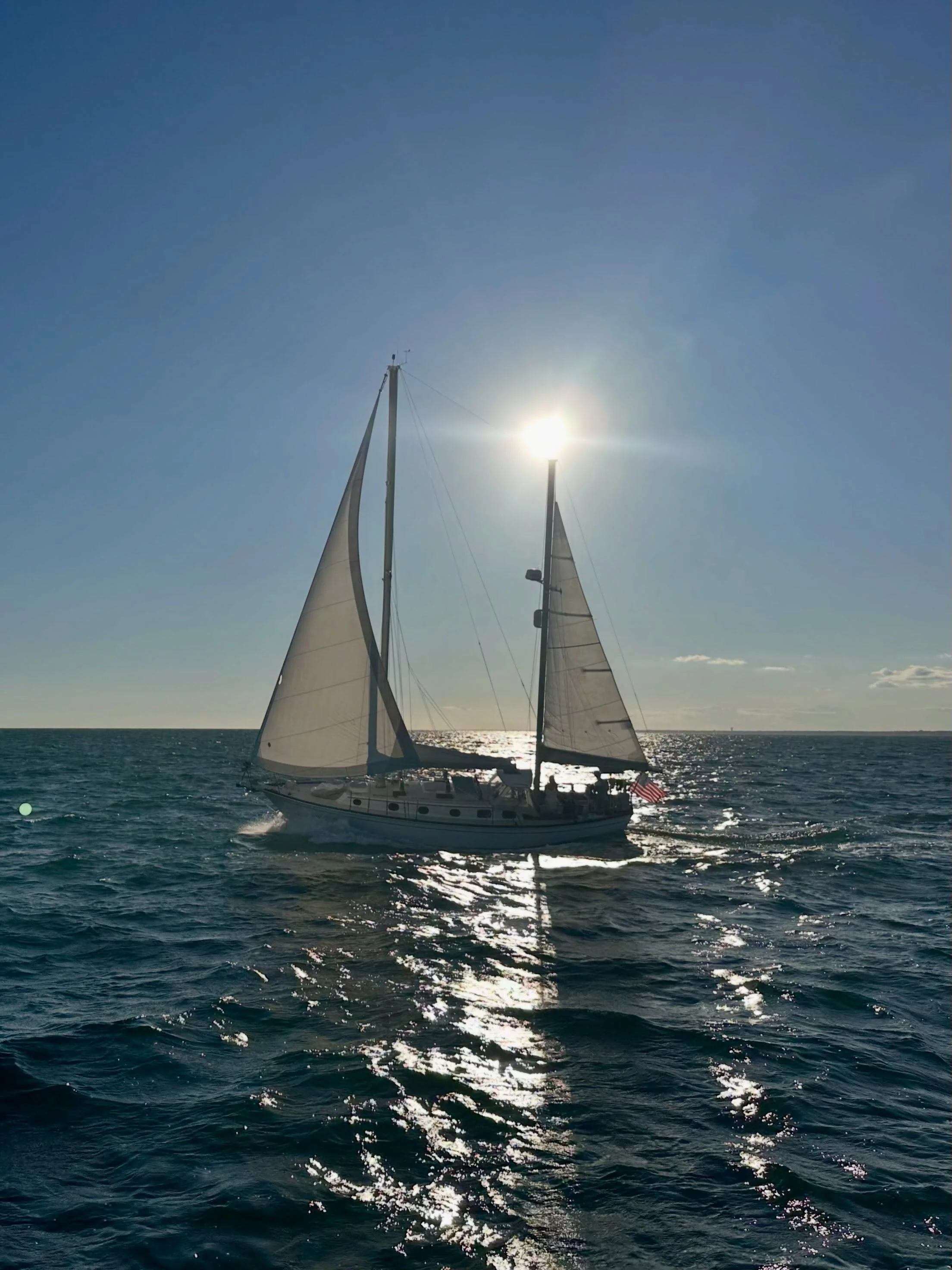 Feels good to be on the other side of that storm! And we&rsquo;ve got a couple weeks of sailing left this season&mdash;inquire through the website if you&rsquo;d like to join us on the water!☀️