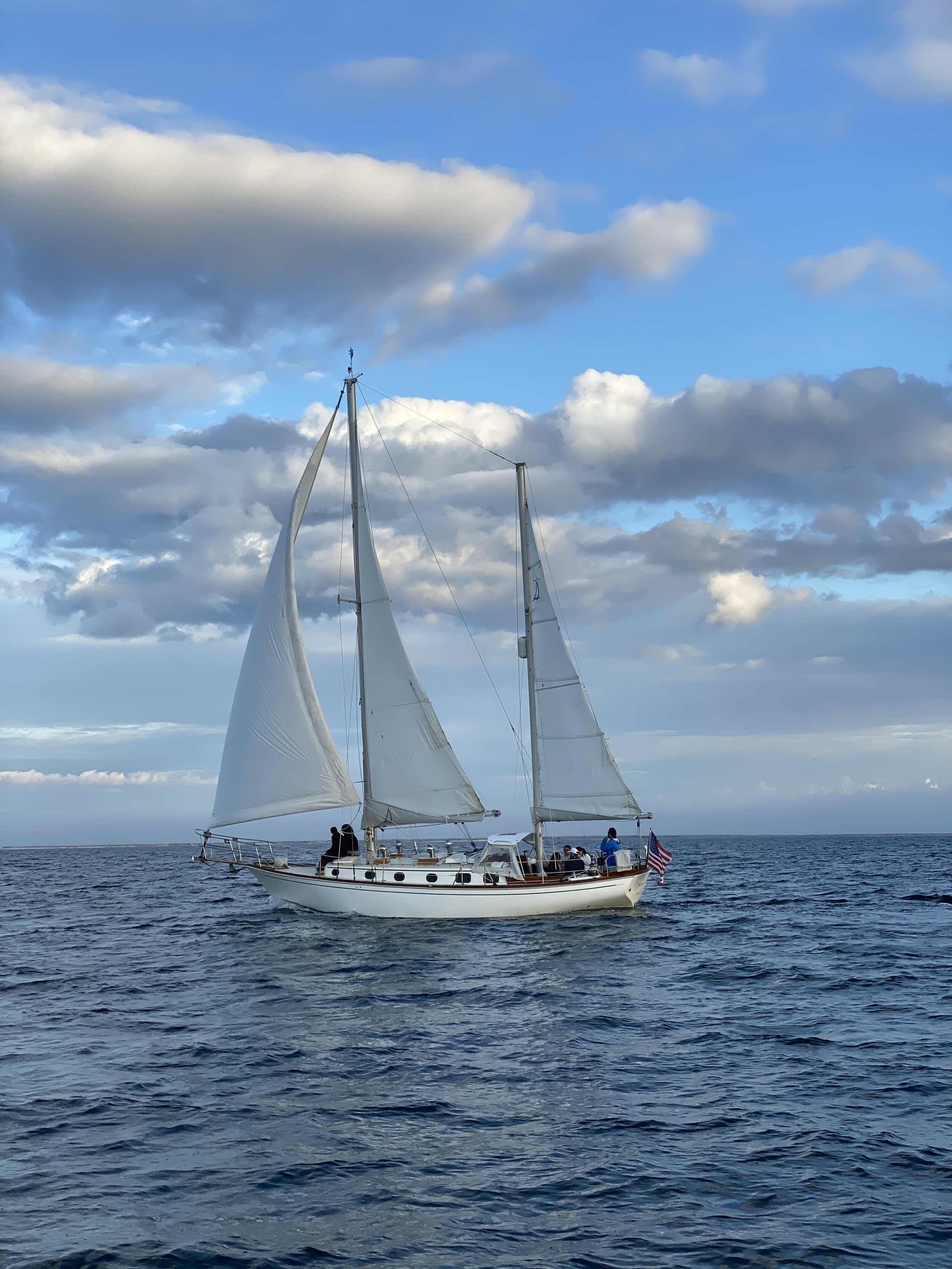 Dreamy Clouds - Cape Sailing Charters