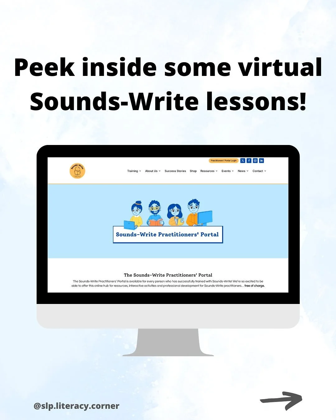 Ever wanted to peek inside a Sounds-Write lesson? 👀

💡Here&rsquo;s your chance to explore and SAVE these snippets from some of my recent lessons using the Sounds-Write Practitioners&rsquo; Portal 💻

⭐️ I&rsquo;m a private practice Speech-Language 