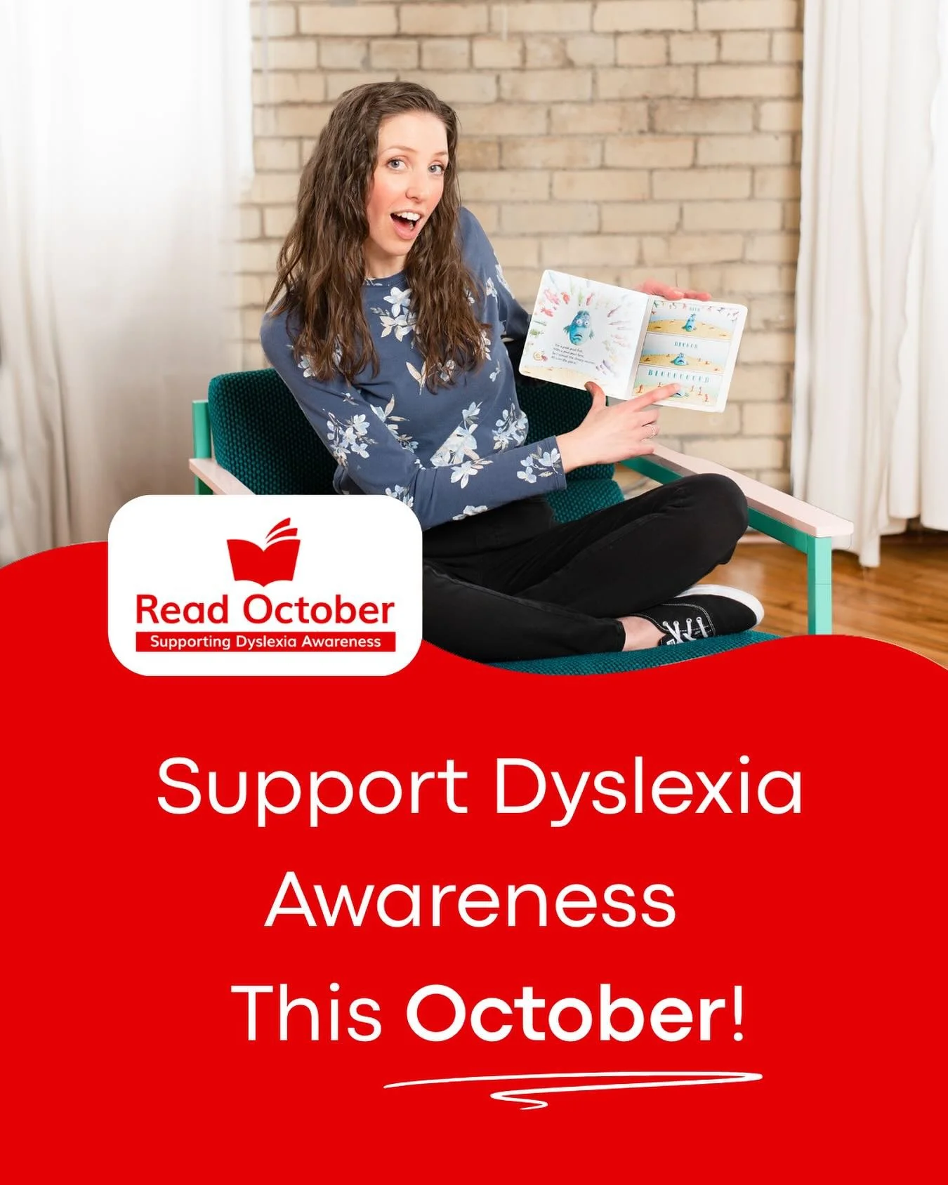 October is Dyslexia Awareness Month! 📚

📚 Each October, International Dyslexia Association Ontario (@idaontario) runs Read October, a literacy and dyslexia awareness campaign designed to help the community learn more about dyslexia.

📚 Read Octobe