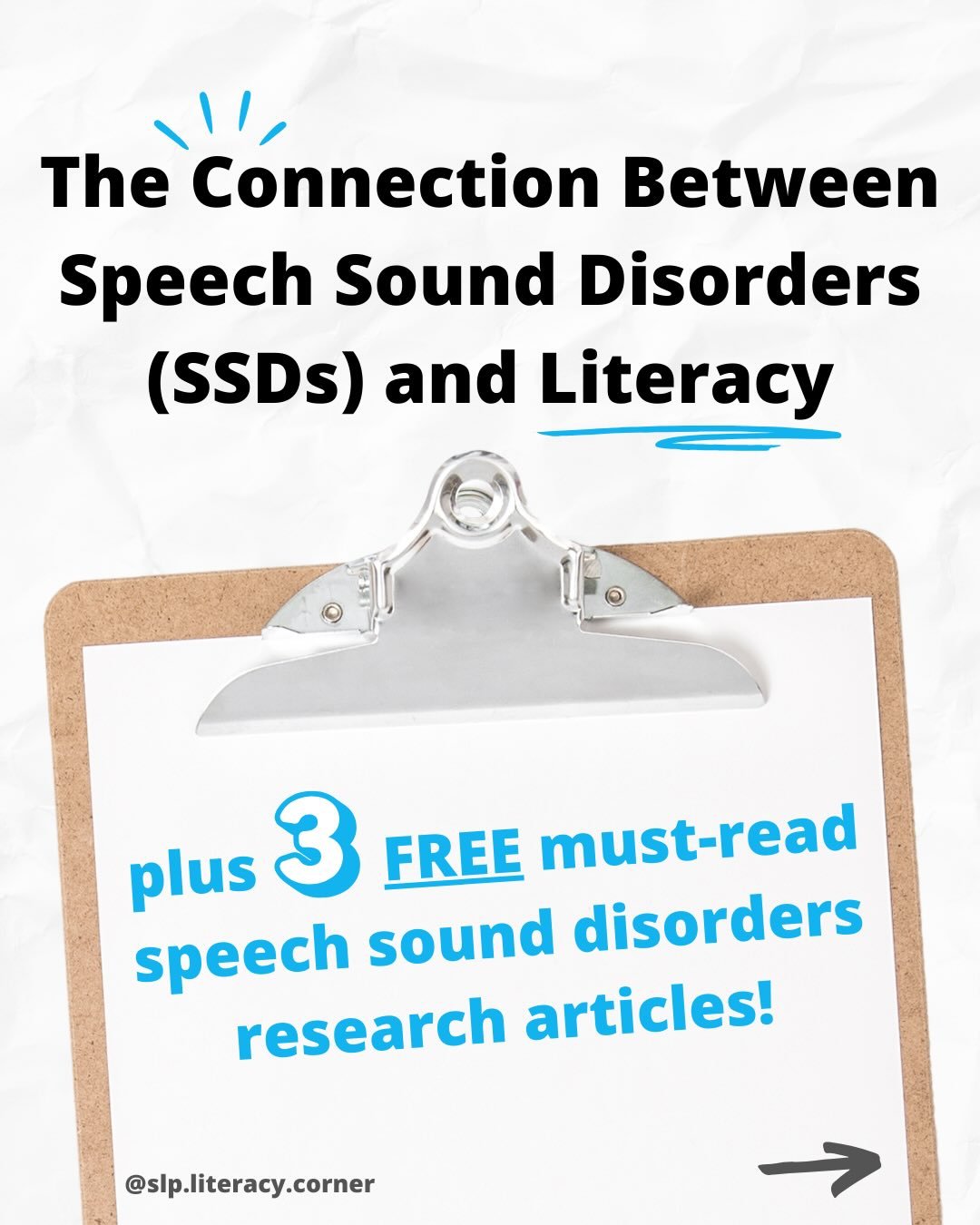 Speech Sound Disorders (SSDs) &amp; Literacy 📚

Last week I attended a live webinar &ldquo;Speech-Motor Development: A Key Foundation for Speech Sound Acquisition&rdquo; by Dr. Jenn Moore (@drmoorespeech) and Dr. Aravind Namasivayam (@speechscientis
