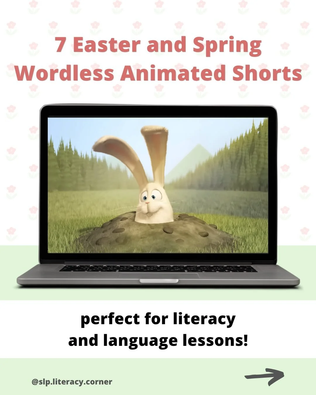Easter &amp; Spring Wordless Animated Shorts 💻

If you love using animated shorts in therapy or the classroom, add these to your spring lineup 🌸

And if you&rsquo;ve never tried using animated shorts for your literacy or language lessons, here&rsqu