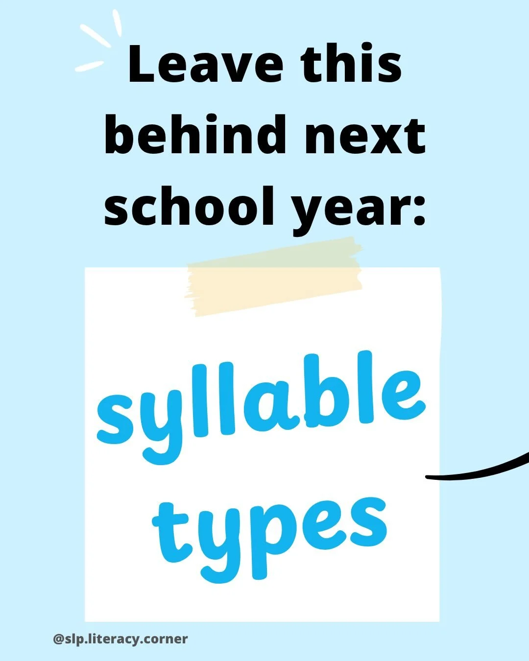 Goodbye syllable types 👋

Let&rsquo;s leave syllable types behind in the 2025/2026 school year, and shift phonics instruction towards a linguistic phonics approach in the new school year. 

Why does this shift matter? For starters, when we organize 
