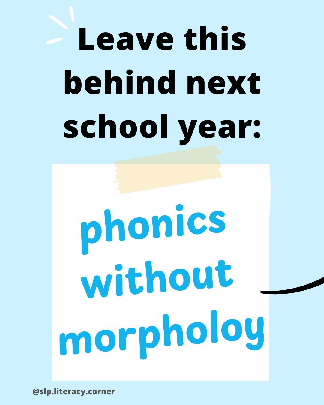Goodbye phonics instruction without morphology 👋

Let&rsquo;s leave traditional isolated phonics instruction behind in the 2025/2026 school year, and shift towards teaching sounds, spellings, and morphology together in the new school year. 

Phonics