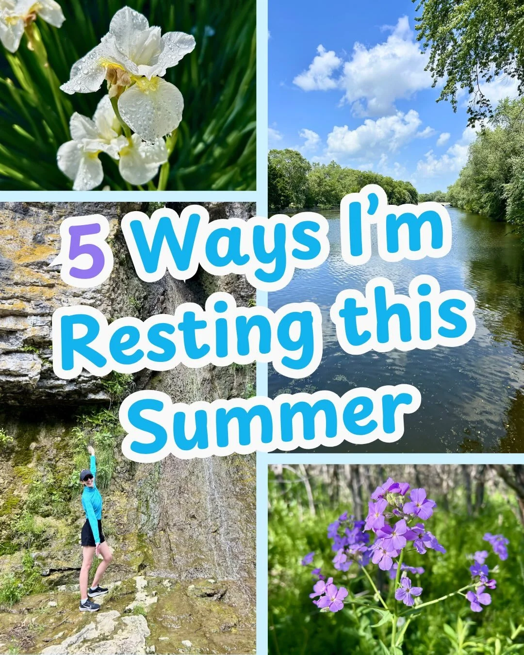 Summer goes by fast, so I&rsquo;m trying to be present and soak up this season ☀️

Here are 5 ways I&rsquo;m resting this summer:

📍 Long walks and new places
- Longer neighbourhood walks (when the heat and air quality aren&rsquo;t too bad 🙃)
- Day