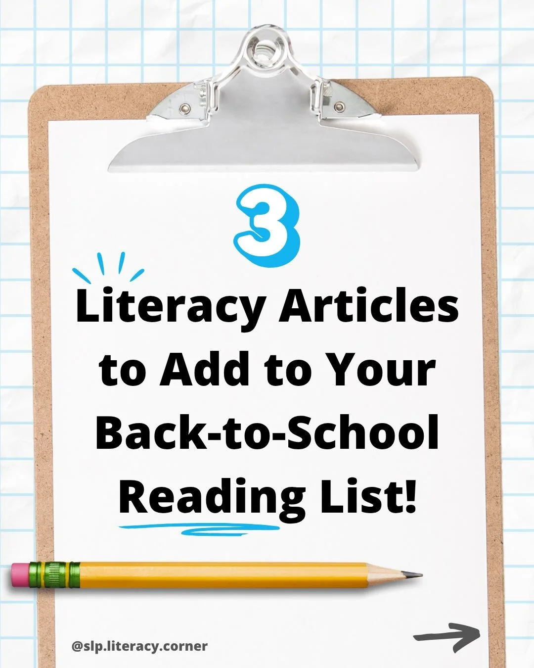 Looking for some literacy articles to add to your personal reading list this school year? 📚 

Here are 3 articles I recommend checking out:

1️⃣ &ldquo;Instruction to Support Word-Level Reading Skills for Adolescent Learners With Learning Disabiliti