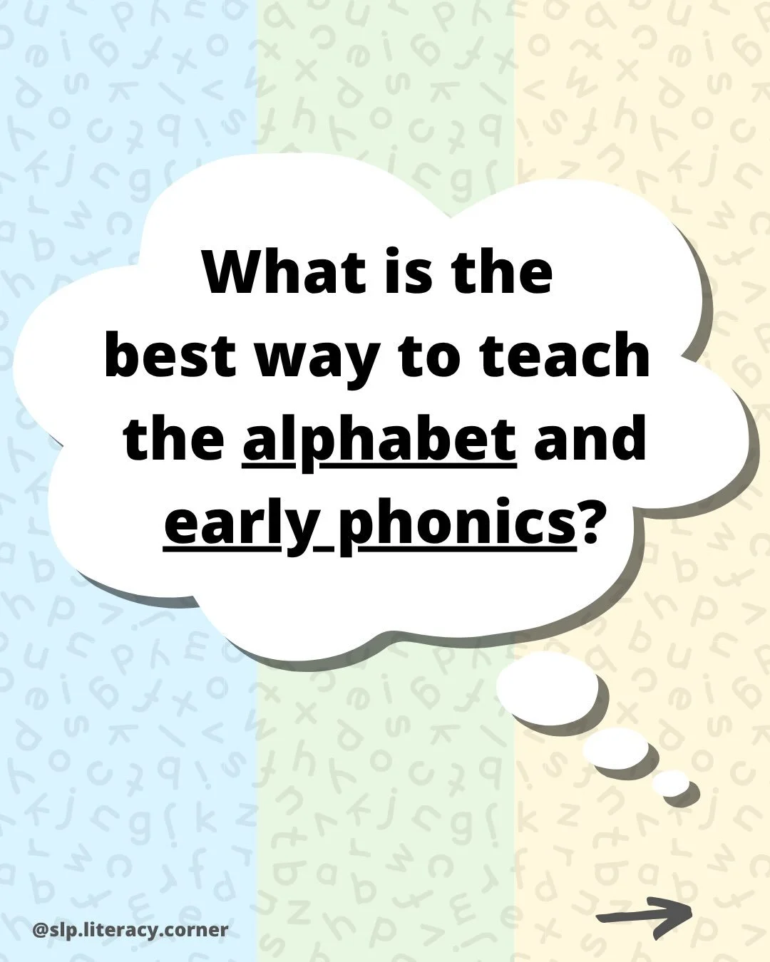 Have you ever wondered about the best way to teach the alphabet? 🤔

👋 Gone are the days of &ldquo;letter-of-the-week&rdquo; and introducing letters in alphabetical order.

When it comes to alphabet instruction (which is really early phonics instruc