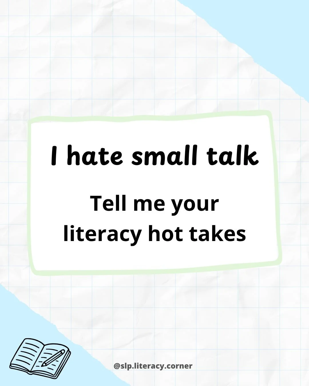 It&rsquo;s my birthday! 🥳 And with so many new friends joining this growing community, I thought today was the perfect time for us to get to know each other a little more.

So tell me about your literacy hot takes, literacy practices you follow and 