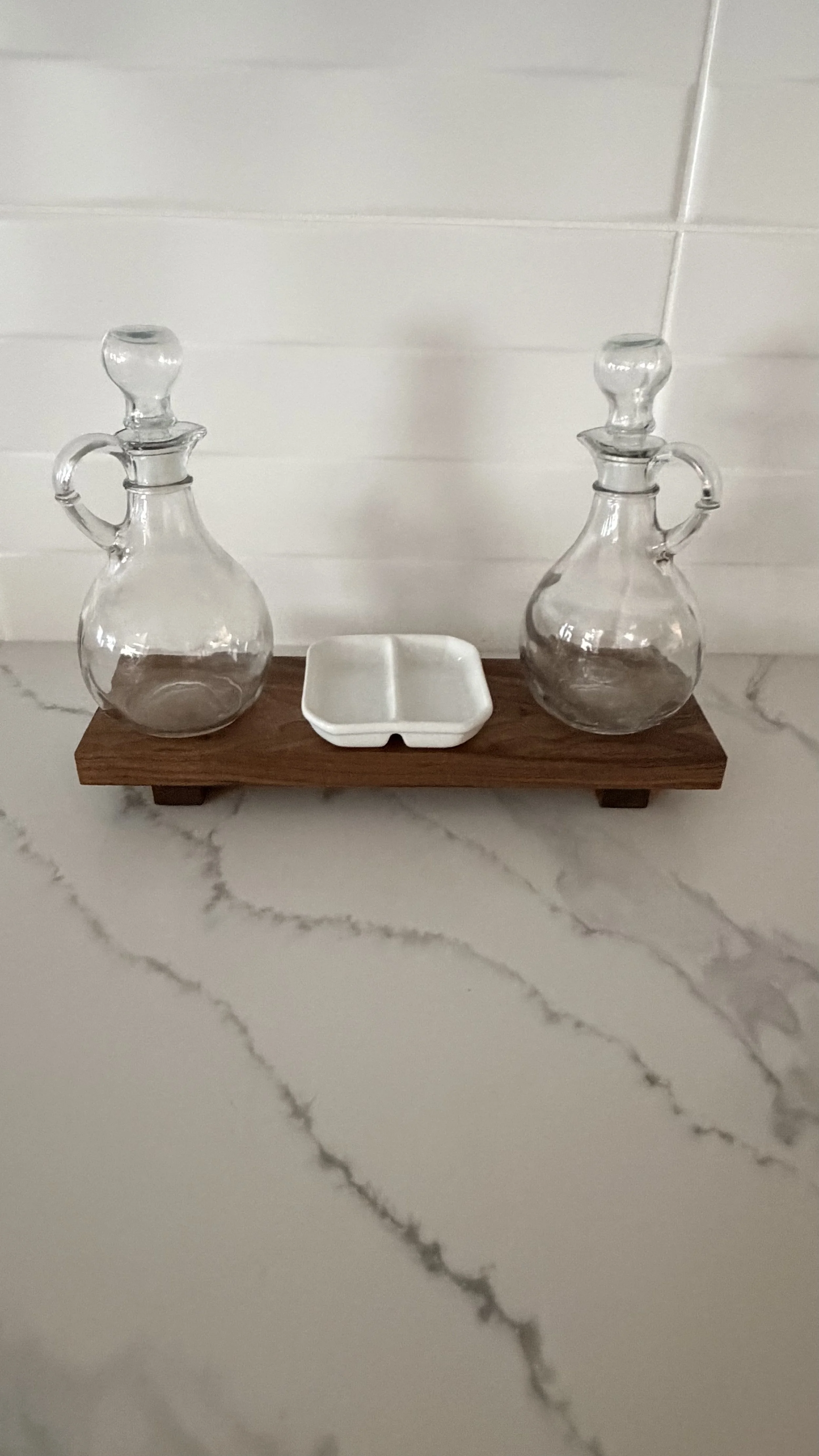 Walnut Display Stand