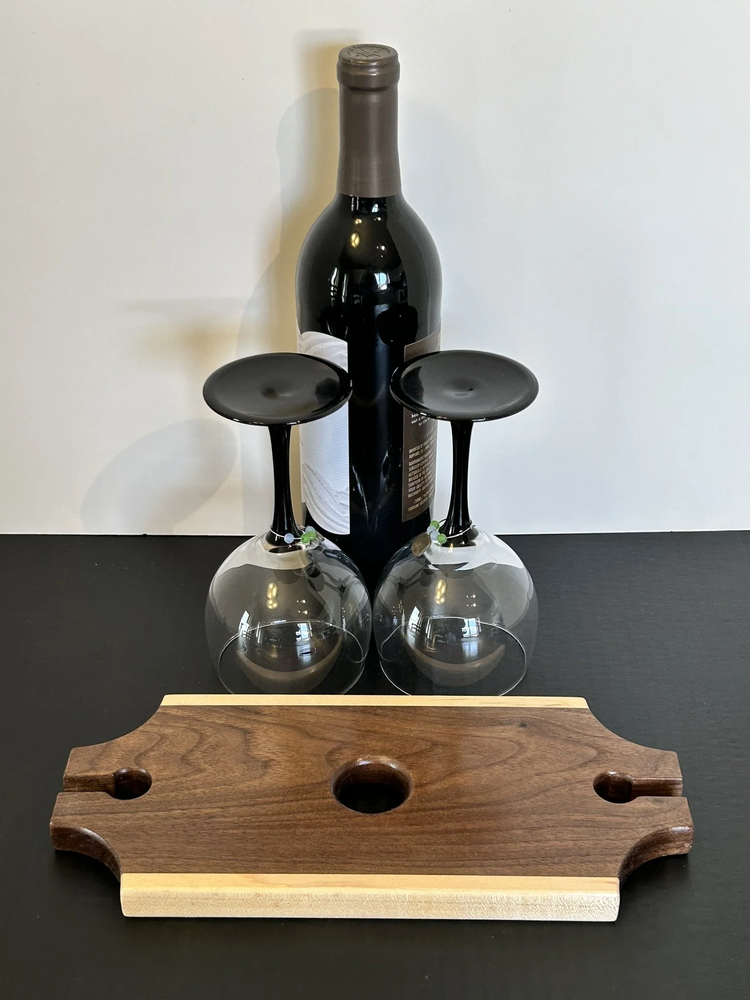 Hardwood Wine Caddy