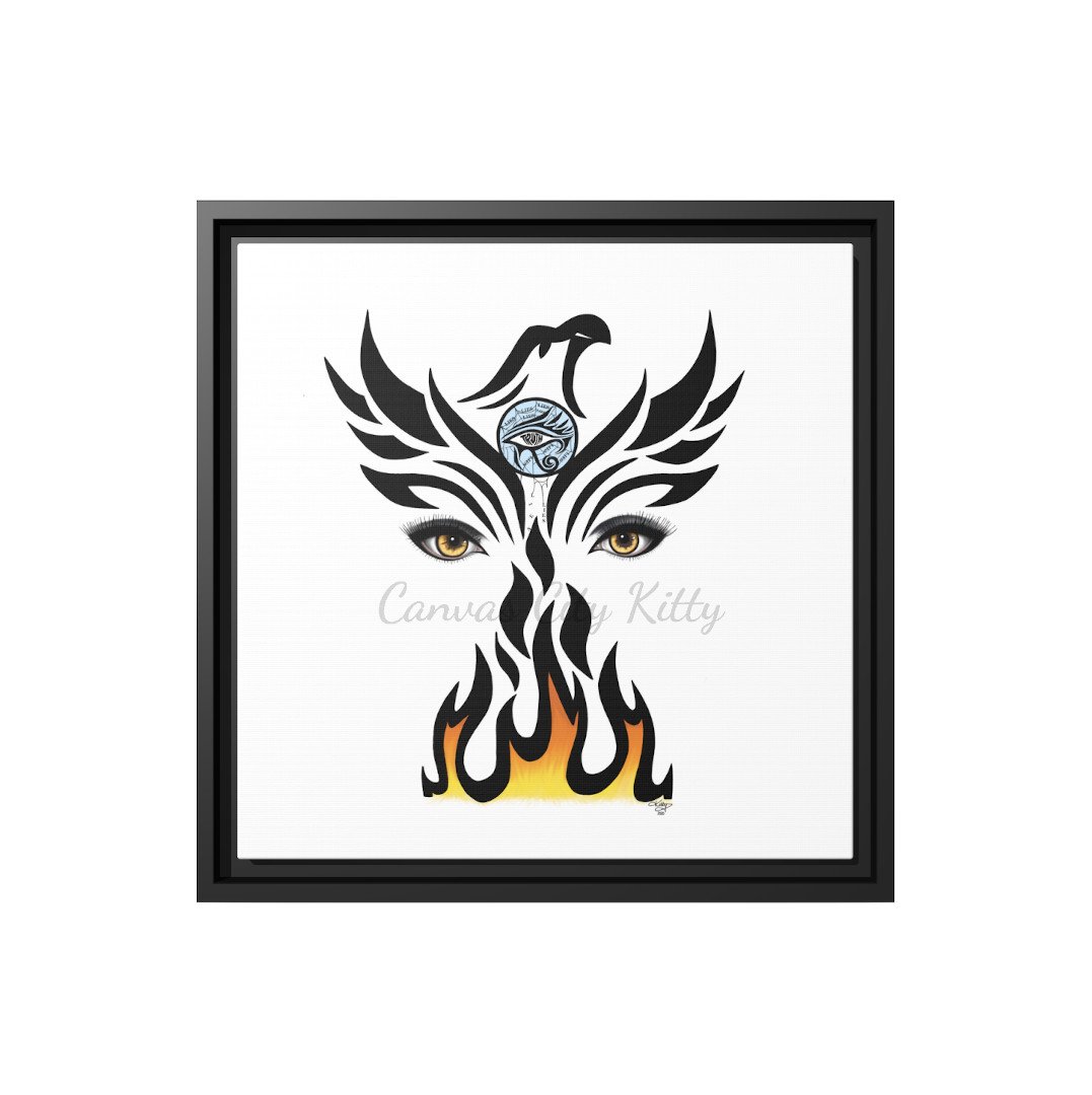 The Phoenix_Framed Canvas Print_Square.jpg