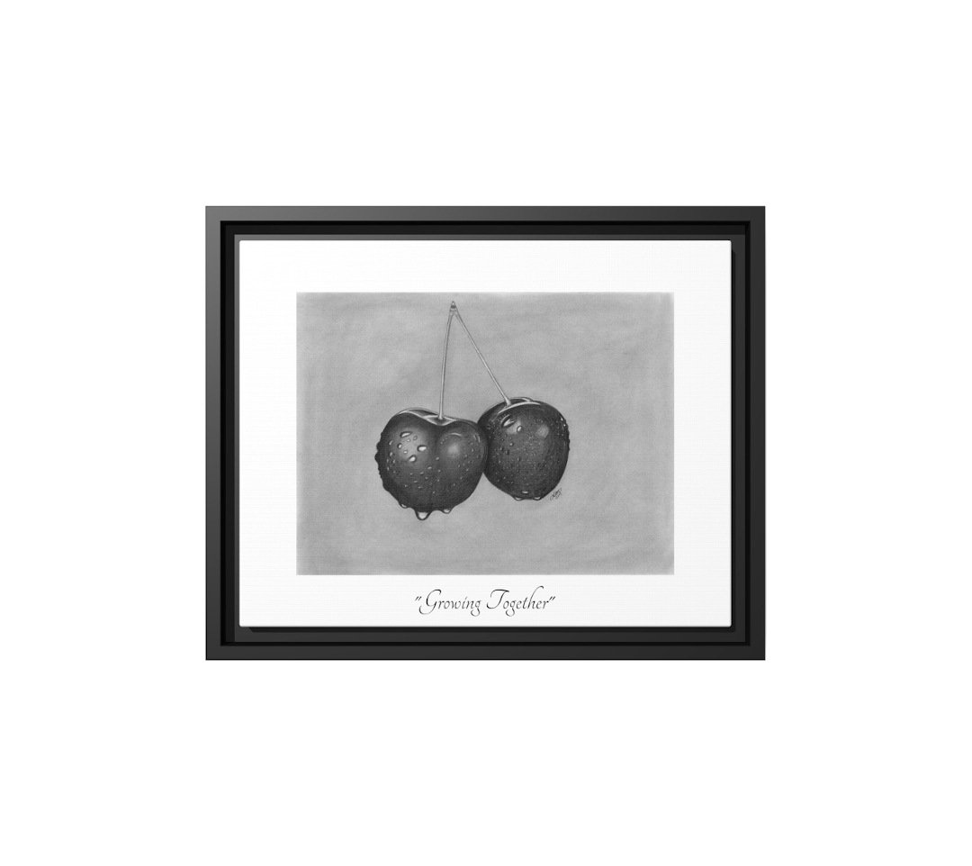 Growing Together_Cherries_Framed Canvas Art Print.jpg