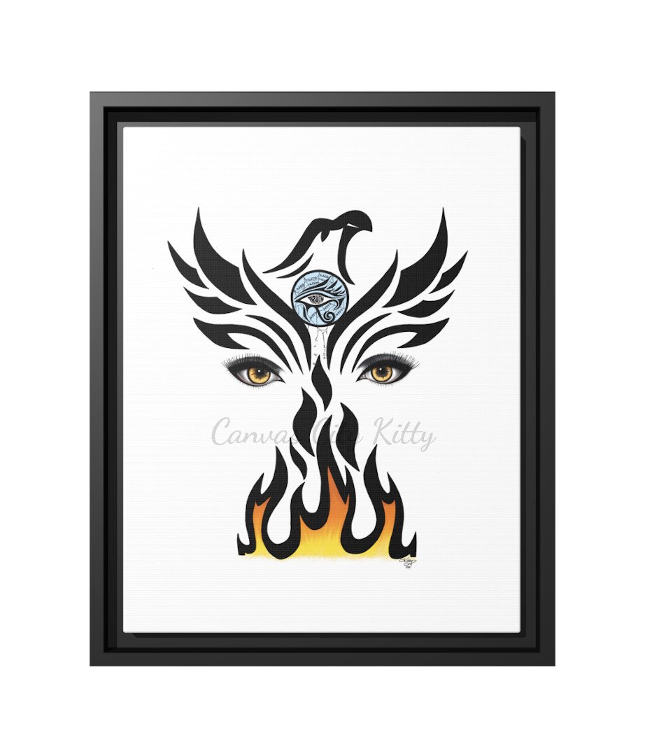 The Phoenix_Framed Canvas Print.jpg