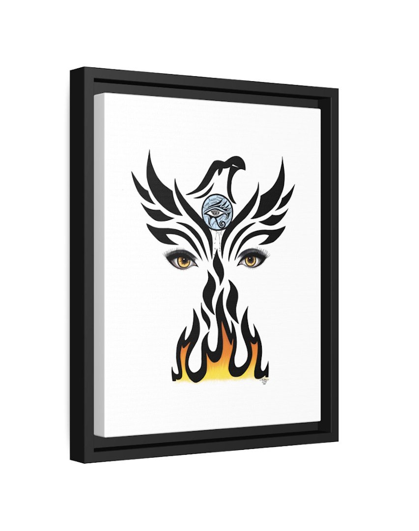The Phoenix_Framed Canvas Print_Sideview.jpg