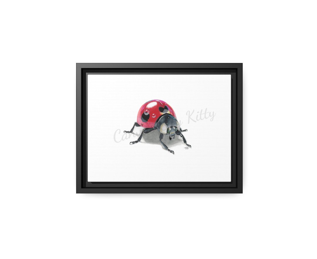 LuckyLadybug_Framed Canvas Print.jpg
