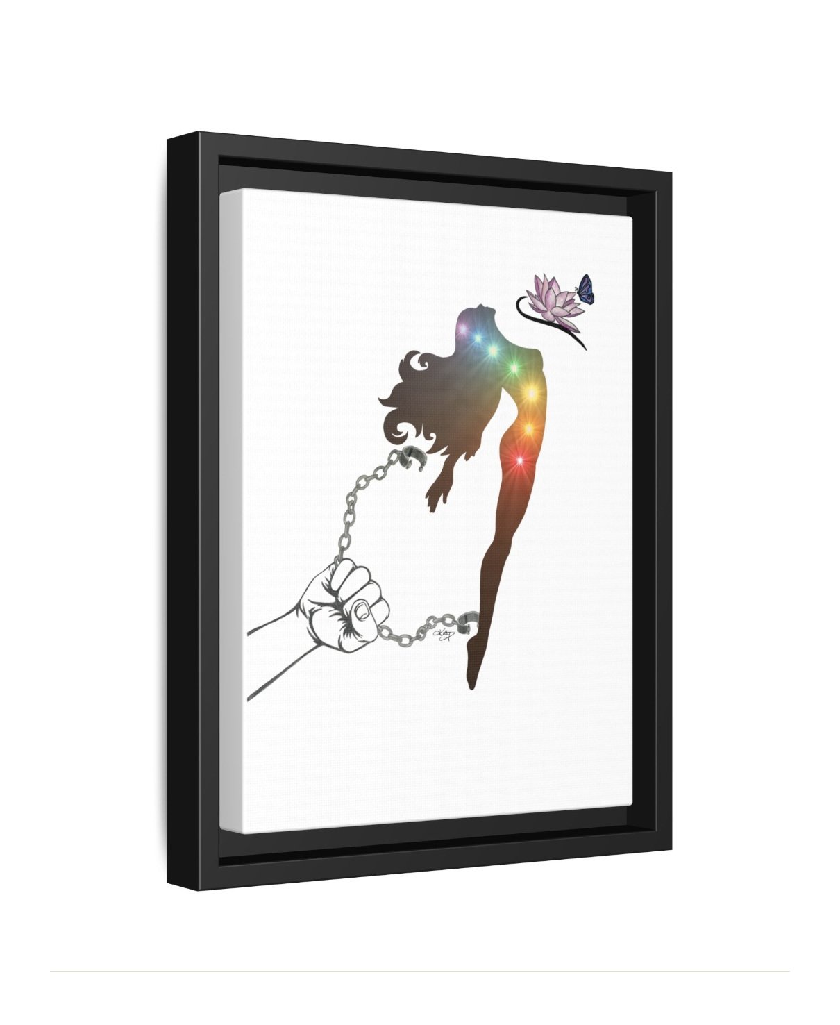 The Awakening_Framed Canvas_Sideview.jpg