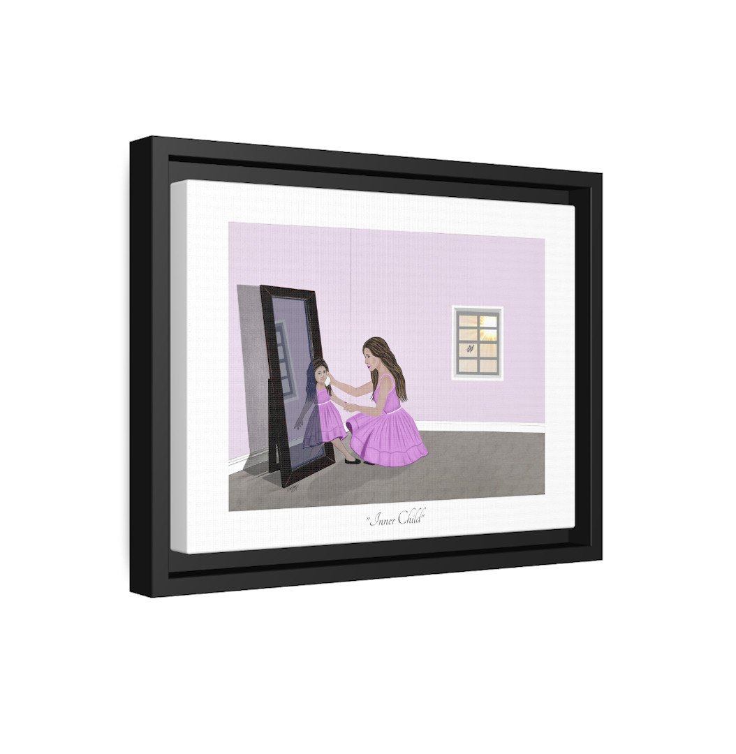Inner Child_Framed Canvas Print_Sideview.jpg