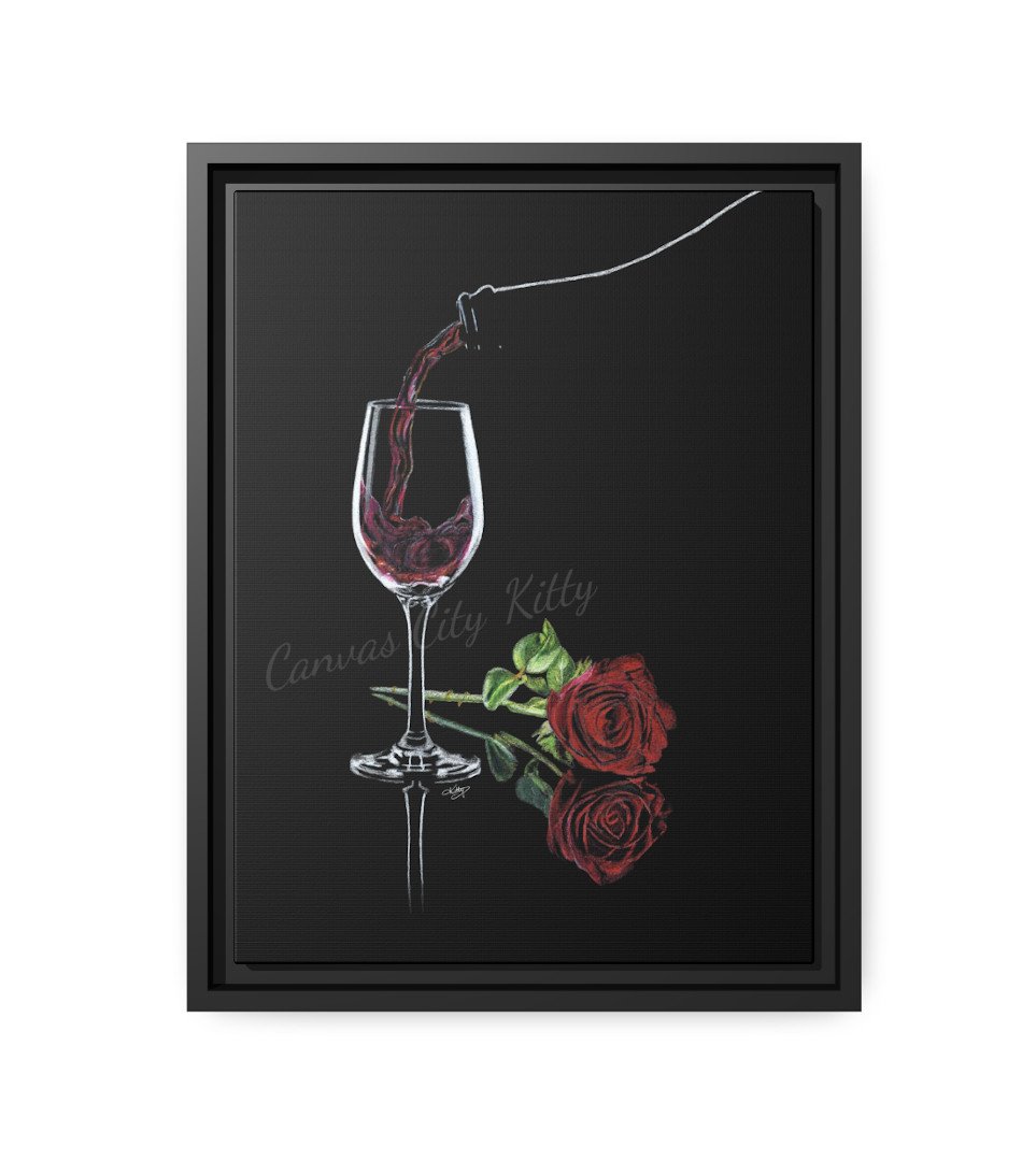 Love Yourself First_Framed Canvas Print.jpg