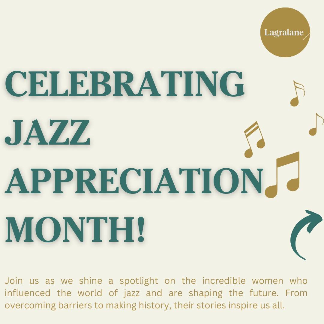 🎶 Celebrate Jazz Appreciation Month with us by honoring the remarkable women who shaped the genre! From Ella Fitzgerald to Billie Holiday, their talent and resilience continue to inspire. 

These trailblazing women have laid the groundwork for talen