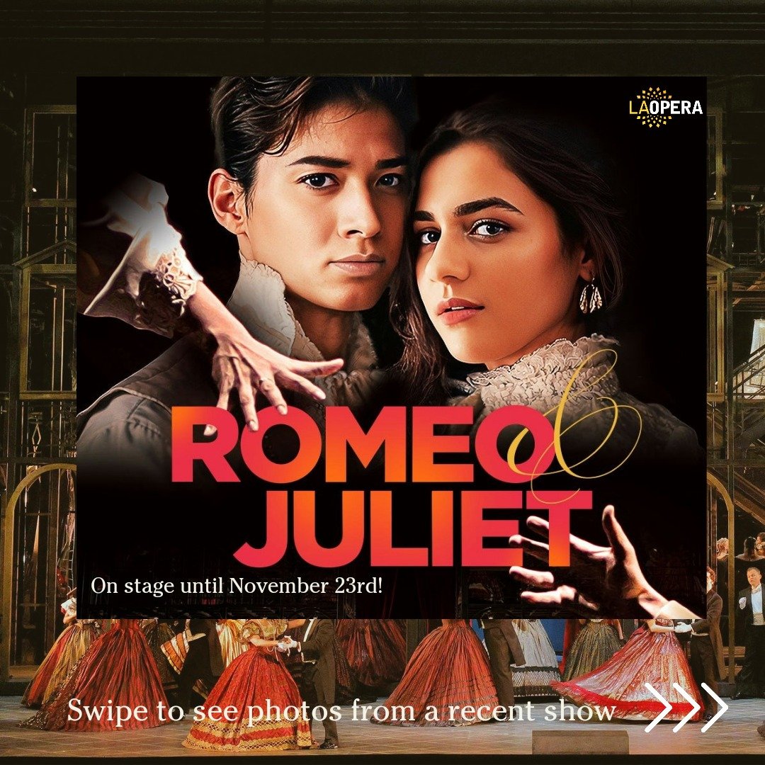 Plan the perfect date night with @LAOpera and use code JLEE or YLEE for 30% off your tickets to Romeo &amp; Juliet! 🌹

Get your tickets to Romeo &amp; Juliet, at the Dorothy Chandler Pavilion through November 23. 

CLICK THE LINK IN BIO FOR TICKET I