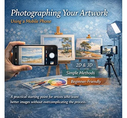 How to Photograph Your Artwork Using Your Mobile Phone​ -  An Introduction