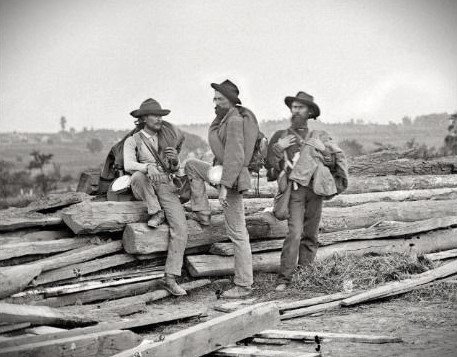 Confederates at Gettysburg, 1863_ Vintage Photo Poster.jpg